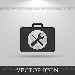 Toolbox icon - vector clip art