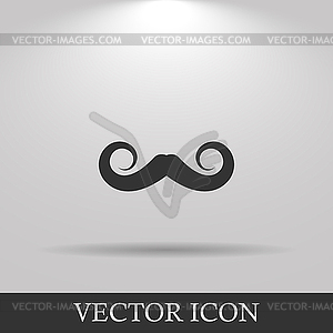 Mustaches icon - vector clipart