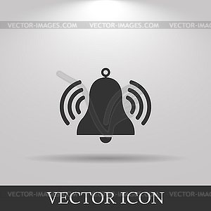 Bell Icon Symbol - vector clipart