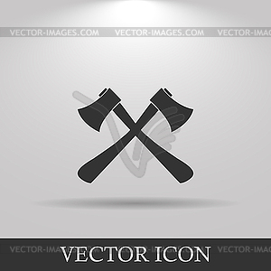 Ax icon. Axe symbol - vector image