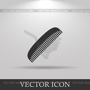 Comb icon - vector clipart