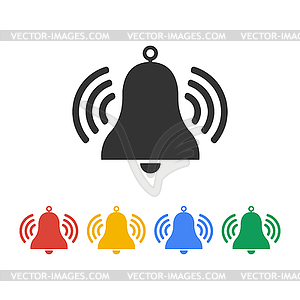 Bell Иконка Символ - векторизованное изображение клипарта