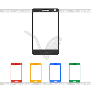 Smartphone icon, - vector clipart