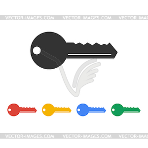 Key icon - vector clipart