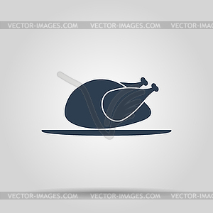 Chicken . icon - vector image