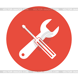 Repair . Service simbol. Tools singn - vector clip art