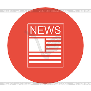 Квартира икона новости - изображение в векторе / векторный клипарт