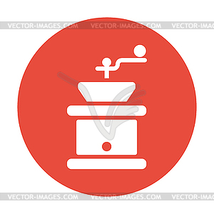 Coffee grinder icon - vector clip art