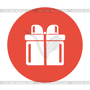 Gift box icon - vector clip art