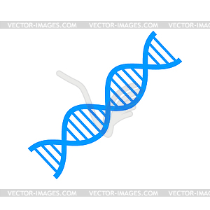 ДНК значок - изображение в векторном формате