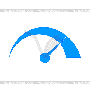 Speedometer icon - vector image