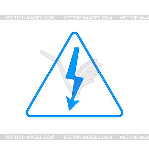 High voltage - - vector image