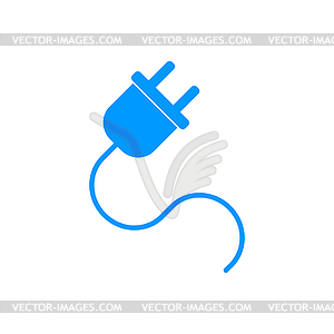 Plugs icon - vector clip art