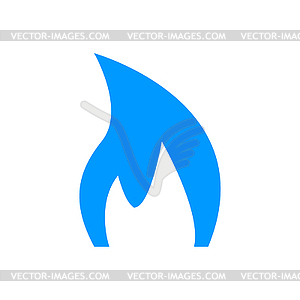 Fire icon - vector clipart