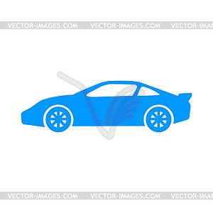 Car icon. Flat design style - vector clipart