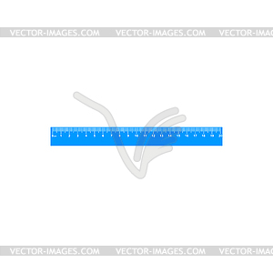 Ruler Icon. Flat design style. EPS - vector image