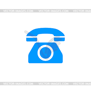 Icon of phone - vector image