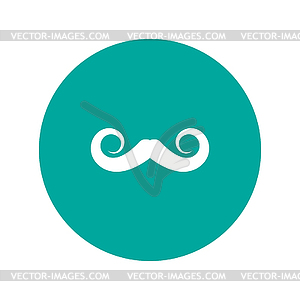 Mustaches icon - vector clipart