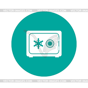 Safe icon - vector clip art