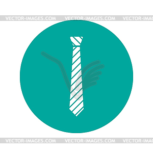 Simple icon tie - vector EPS clipart