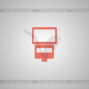 Camera flash - vector clip art