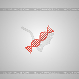 DNA icon - vector clipart