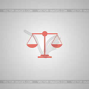 Scale icon - - vector clipart