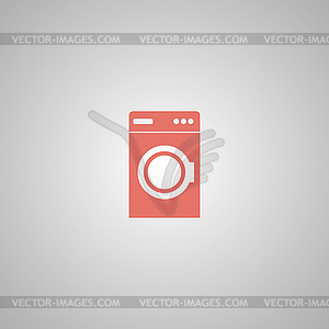 Washing machine icon - vector image