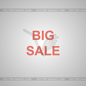 Big sale bag sign icon. Special offer symbol - vector clipart / vector image