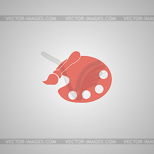 Brush Icon  - vector clipart