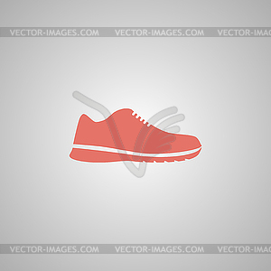 Shoe icon. Eps 10 - vector image