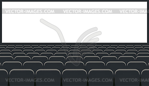 Rows of Cinema - vector image