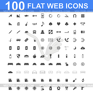 Icon set, Universal website, Construction, industry - vector image