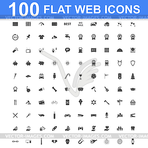 Icon set, Universal website, Construction, industry - vector image