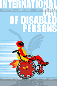 International Day of Persons with Disabilities. - vector clipart