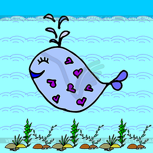 Cartoon fish - vector image
