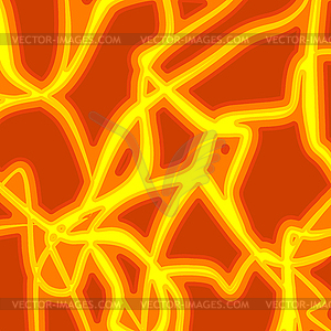 Surface of Sun. Texture of surface of planet - stock vector clipart