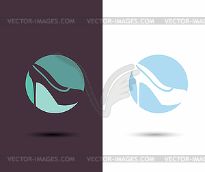 Logo Women sign. Women shoe icon. High heels shoe - vector clipart