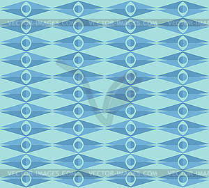 Ornamental geometric seamless pattern - vector image