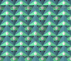 Retro abstract seamless pattern - vector image