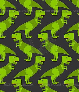 Tyrannosaurus t-rex seamless pattern. Background - vector image