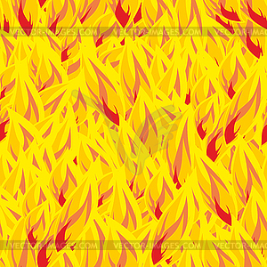 Fire seamless pattern. flames background. Flame - vector clipart