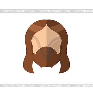 Jesus icon. Christ flat sign. Gods Son - vector clipart