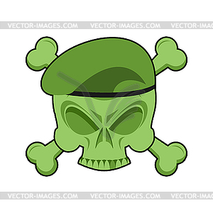 Military emblem. Army logo for special troops. - vector clip art