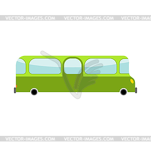 Bus cartoon style. Transport. Car - vector clipart