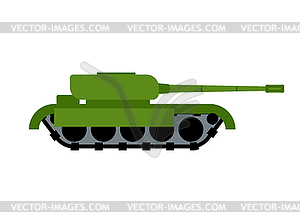 Military Tank . War equipment. Army Ground - royalty-free vector image