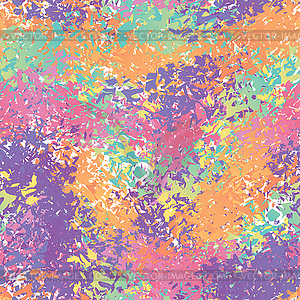 Abstract seamless pattern. Splatter brush - vector image