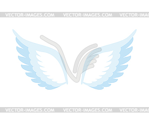 Angel Wings . Feathers of bird - vector clip art