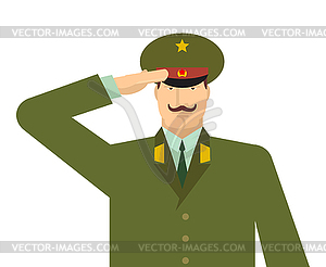 military salute clip art