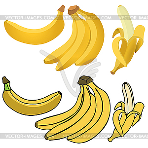 Banana - vector image